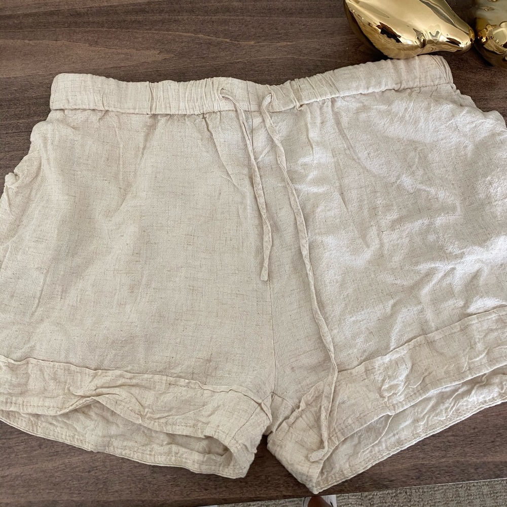 Princess Polly Linen Shorts